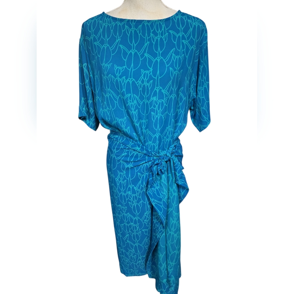 Kinolau A Manaola Collection Pakipika Wrap Dress- NWT